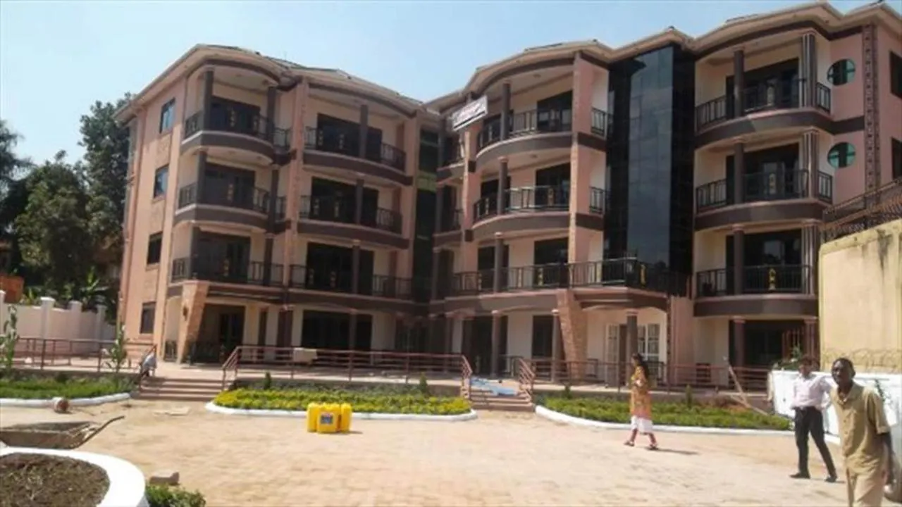 A Wonderful Apartment Wail In The Incredible City Of Kampala Uganda